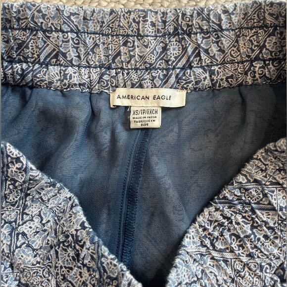 Ae American Eagle Floral Mini Skirt Cute Flare Balloon Boho Baby Doll Kawaii XS - Picture 5 of 7